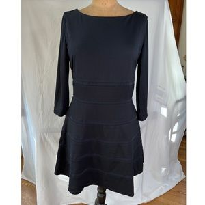 Erin Fetherston Black Tiered Dress Size 10